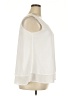 Unbranded Solid Ivory Sleeveless T-Shirt Size XXL - photo 4