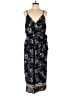 Mudd 100% Rayon Paisley Blue Jumpsuit Size XXL - photo 1