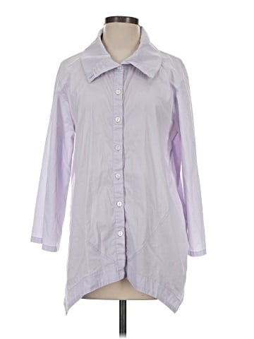 INAE Collection 3/4 Sleeve Button-Down Shirt (view 1)