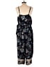 Mudd 100% Rayon Paisley Blue Jumpsuit Size XXL - photo 2