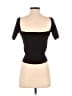 Zara Black Short Sleeve Top Size M - photo 2