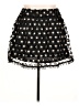 Storia 100% Polyester Stars Black Casual Skirt Size XL - photo 1