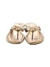 Stuart Weitzman Gold Flip Flops Size 7 - photo 2