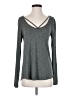 BKE Stripes Green Gray Long Sleeve T-Shirt Size S - photo 1