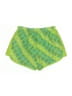 Reebok 100% Polyester Graphic Green Athletic Shorts Size S - photo 2
