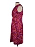 Taylor 100% Polyester Paisley Burgundy Cocktail Dress Size 4 - photo 5