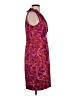 Taylor 100% Polyester Paisley Burgundy Cocktail Dress Size 4 - photo 4