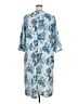 Tuckernuck 100% Polyester Paisley Blue Casual Dress Size 3X - photo 2