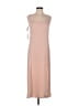 Babaton 100% Polyester Solid Tan Casual Dress Size M - photo 1