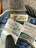 Levi's 100% Cotton Hearts Blue Jeans Size 27 waist - photo 7