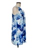 Beach Break Tropical Blue Casual Dress Size M - photo 4