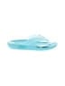 Crocs Teal Flip Flops Size 6 - photo 1