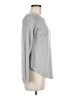 Jeanne Pierre 100% Cotton Gray Pullover Sweater Size M - photo 4