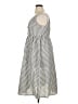 BLOOMCHIC Stripes Gray Casual Dress Size 14 - 16 - photo 5