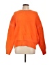Lumiere Solid Orange Pullover Sweater Size L - photo 1