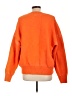 Lumiere Solid Orange Pullover Sweater Size L - photo 2