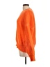 Lumiere Solid Orange Pullover Sweater Size L - photo 5