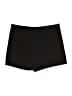 CHERYL CREATION Solid Black Shorts Size L - photo 1