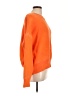 Lumiere Solid Orange Pullover Sweater Size L - photo 4