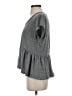 Current/Elliott Gray Short Sleeve Top Size XS (0) - photo 5