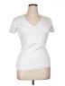 Riley + James White Short Sleeve Top Size XL - photo 1