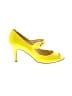 J.Crew Yellow Heels Size 7 - photo 1
