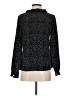 Shein Polka Dots Black Long Sleeve Blouse Size 2 - photo 2