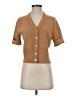 Unbranded 100% Acrylic Tan Cardigan Size P (petite) - photo 1