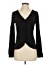 Casual Corner Black Long Sleeve Blouse Size XS - photo 1