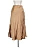 Unbranded 100% Polyester Metallic Tan Casual Skirt Size XS - photo 2