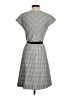 Ann Taylor Houndstooth Gray Casual Dress Size 2 - photo 2