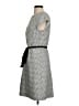 Ann Taylor Houndstooth Gray Casual Dress Size 2 - photo 5