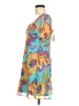 GB 100% Polyester Paisley Teal Cocktail Dress Size M - photo 5