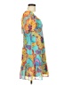 GB 100% Polyester Paisley Teal Cocktail Dress Size M - photo 4