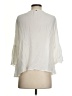 O'Neill 100% Viscose Ivory 3/4 Sleeve Blouse Size S - photo 2
