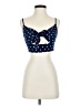 Nasty Gal Inc. 100% Polyester Blue Tank Top Size 2 - photo 1