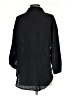 Kona Sol Houndstooth Black 3/4 Sleeve Button-Down Shirt Size S - photo 2