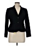 J.Crew 100% Polyester Stripes Blue Black Blazer Size 6 - photo 1