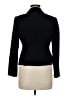 J.Crew 100% Polyester Stripes Blue Black Blazer Size 6 - photo 2