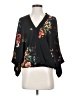 Assorted Brands Black 3/4 Sleeve Blouse Size 1 (estimated) - photo 1