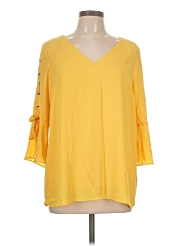 Thalia Sodi 3/4 Sleeve Blouse (view 1)