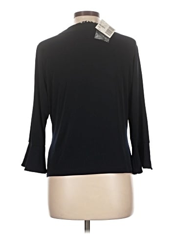 Petite Sophisticate 3/4 Sleeve Blouse (view 2)