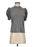 A.L.C. 100% Cotton Gray Short Sleeve Turtleneck Size XS - photo 1