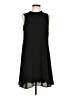 DR2 100% Polyester Solid Black Casual Dress Size S - photo 1