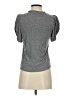 A.L.C. 100% Cotton Gray Short Sleeve Turtleneck Size XS - photo 2