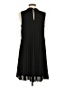 DR2 100% Polyester Solid Black Casual Dress Size S - photo 2