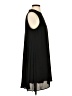DR2 100% Polyester Solid Black Casual Dress Size S - photo 4
