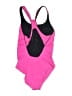 Nike Color Block Pink One Piece Swimsuit Size M - photo 2
