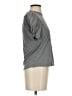 A.L.C. 100% Cotton Gray Short Sleeve Turtleneck Size XS - photo 4
