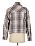Empyre Plaid Gray 3/4 Sleeve Blouse Size S - photo 2